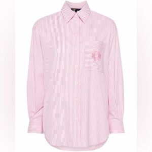 Maje pink stripe shirt - brand new